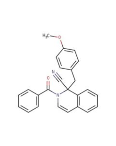 Astatech 2-BENZOYL-1-(4-METHOXYBENZYL)-1,2-DIHYDROISOQUINOLINE-1-CARBONITRILE; 1G; Purity 95%; MDL-MFCD34597750